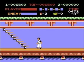 &copy;1984 Irem NINTENDO FAMICOM Arcade Brawler SPARTAN X - KUNG FU MASTER jap. NES