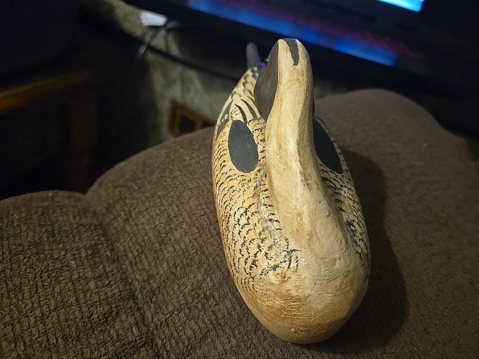 Bob Lee 2005 Cortez Fl tallado a mano pintado 7" madera señuelo pato Foto 2 de 4