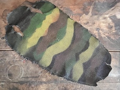 Echte Rochenleder Haut - Stingray skin Camouflage Style 10 Inch