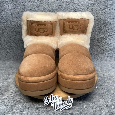 UGG Classic Chillapeak Boot Size 7 Women Chestnut 1144046 | eBay