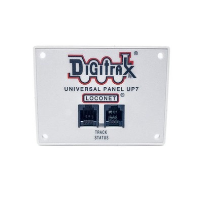 Digitrax UP7 LocoNet Universal Panel   Throttle Jacks & Pass-Through