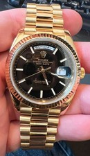Rolex Day-Date President 40MM 18K gold 228238 Black Diagonal Oyster Perpetual