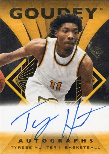 2023 Upper Deck Goodwin Champions Goudey Autographs Tyrese Hunter