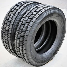 2 Tires Green Max GDR202 225/70R19.5 Load G 14 Ply Drive Commercial