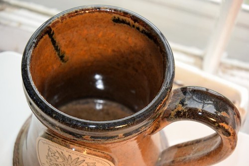 Sunset Hill Handcrafted Stoneware Mug Swashbuckler Brewin Emblem-14 oz-Unused - Picture 12 of 12