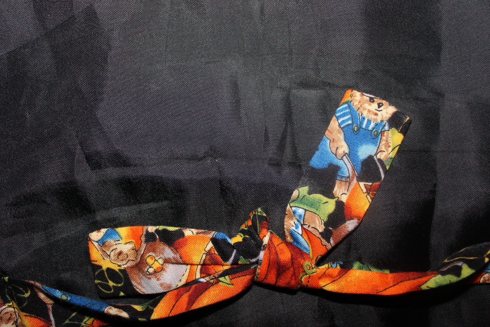 Vest Basic Editions Fall Print With Pumpkins/Bear… - image 4