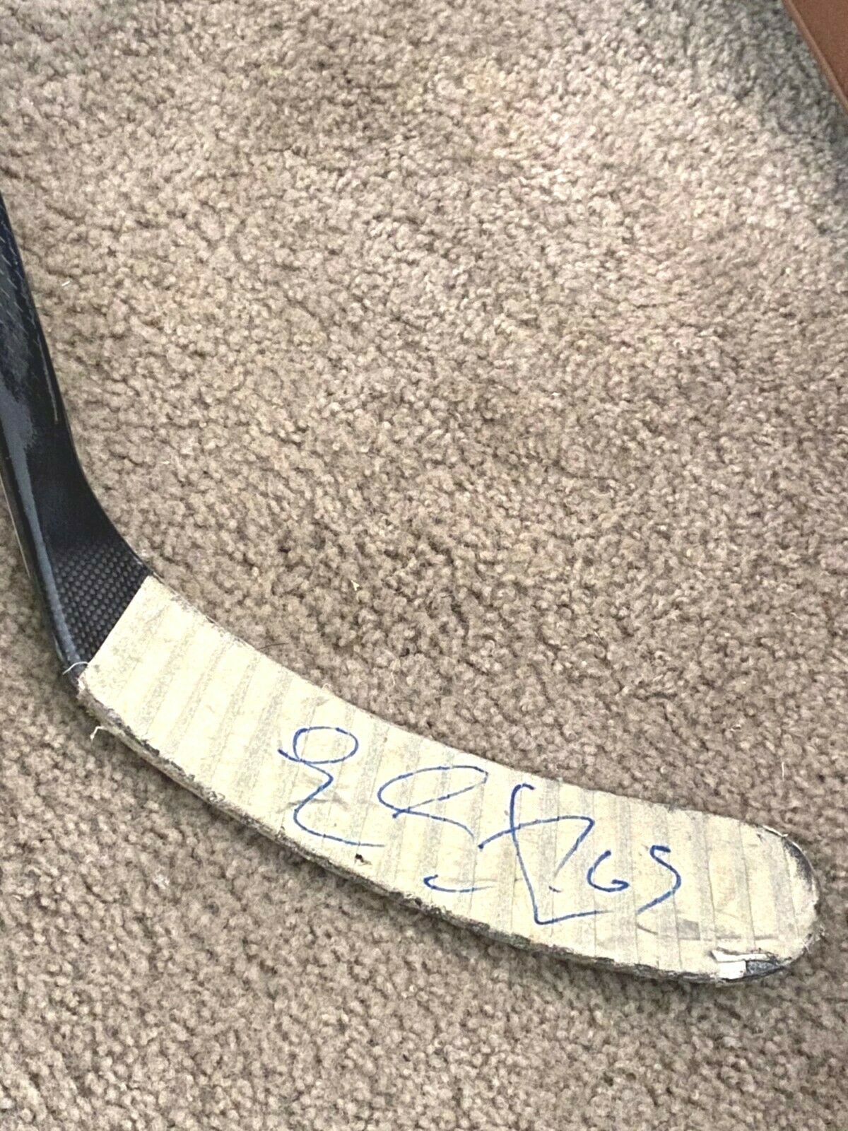 Emerson Etem Anahiem Ducks Signed Game Used Easton V9 Hockey Stick COA eBay