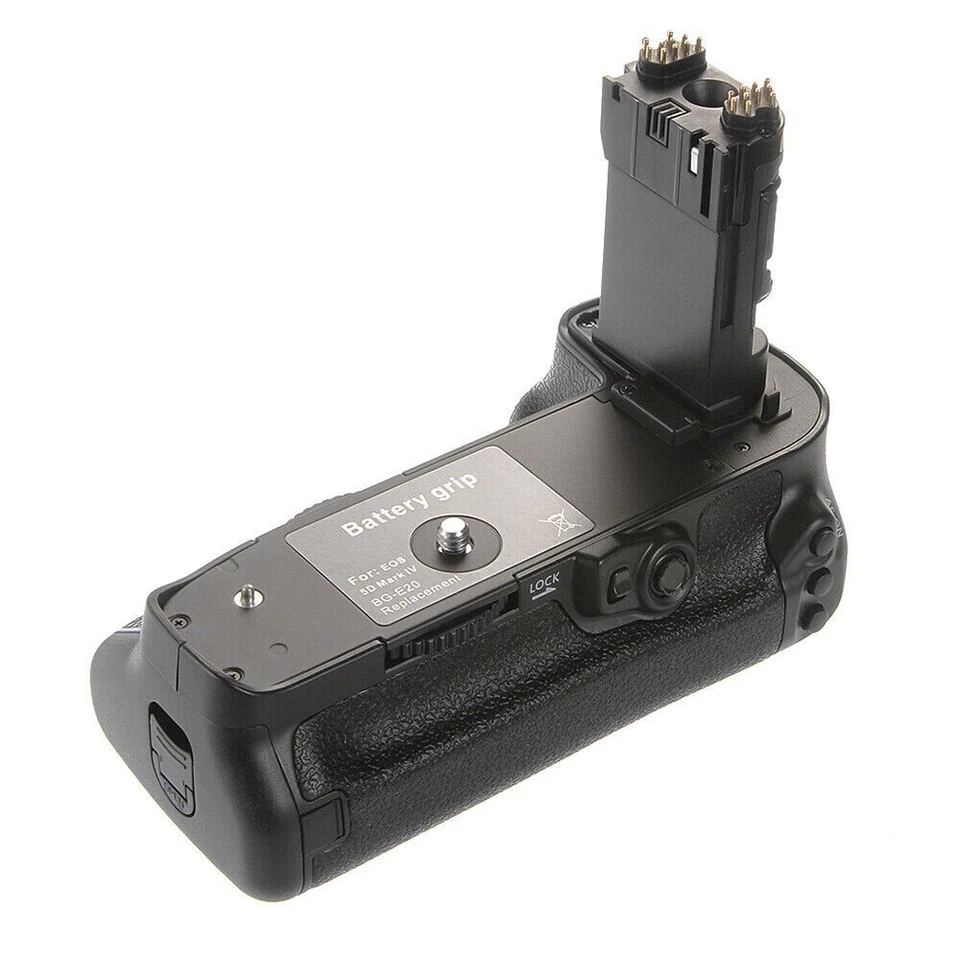 Battery Grip For BG-E20 Vertical Battery Hand Grip for Canon EOS 5D4 5D Mark IV - Image 3 of 4