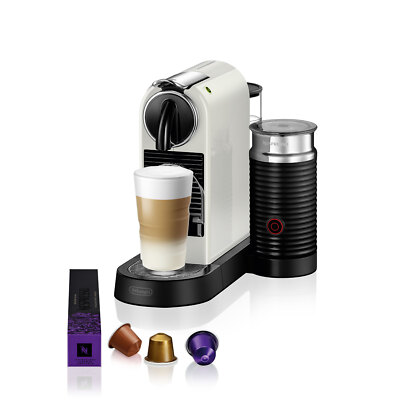 DeLonghi EN 267.WAE Nespressoautomat Citiz & Milk Kaffeeautomat weiß