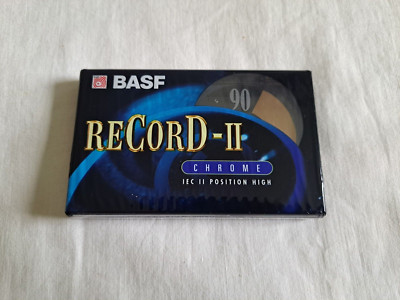 BASF / EMTEC ReCord-II Chrome IEC II Position High 90 - Leerkassette Kassette MC