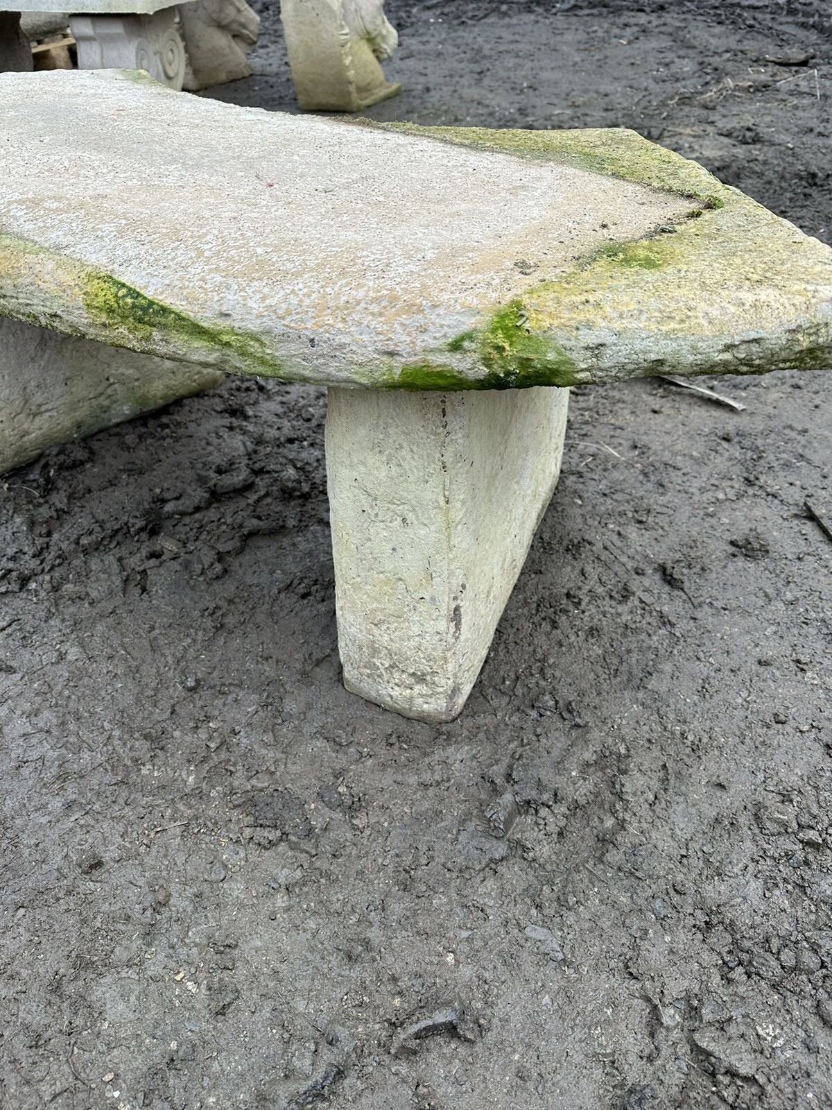 Cast Stone Bench eBay