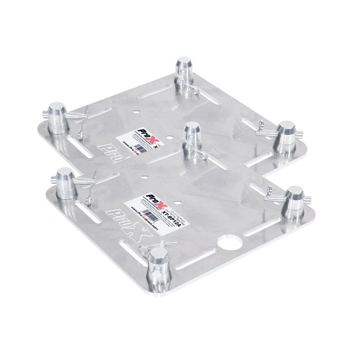 ProX XT-BP12AX2 Pair of 12" Aluminum Truss Top Plates for Square Truss