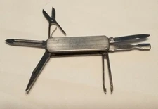 Lightweight Slim Profile 6pc Stainless Steel Multi-tool Monogrammed KMS Personal