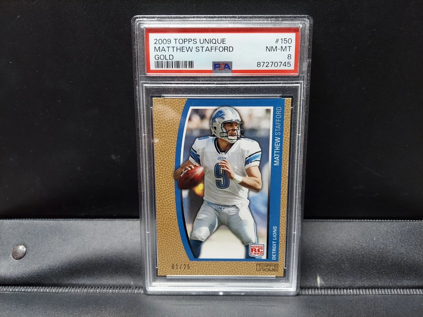 Matthew Stafford Topps Unique #150 Gold