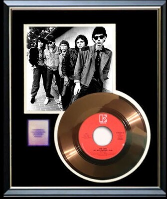 THE CARS MY BEST FRIEND'S GIRL 45 RPM GOLD RECORD NON RIAA AWARD RARE ...