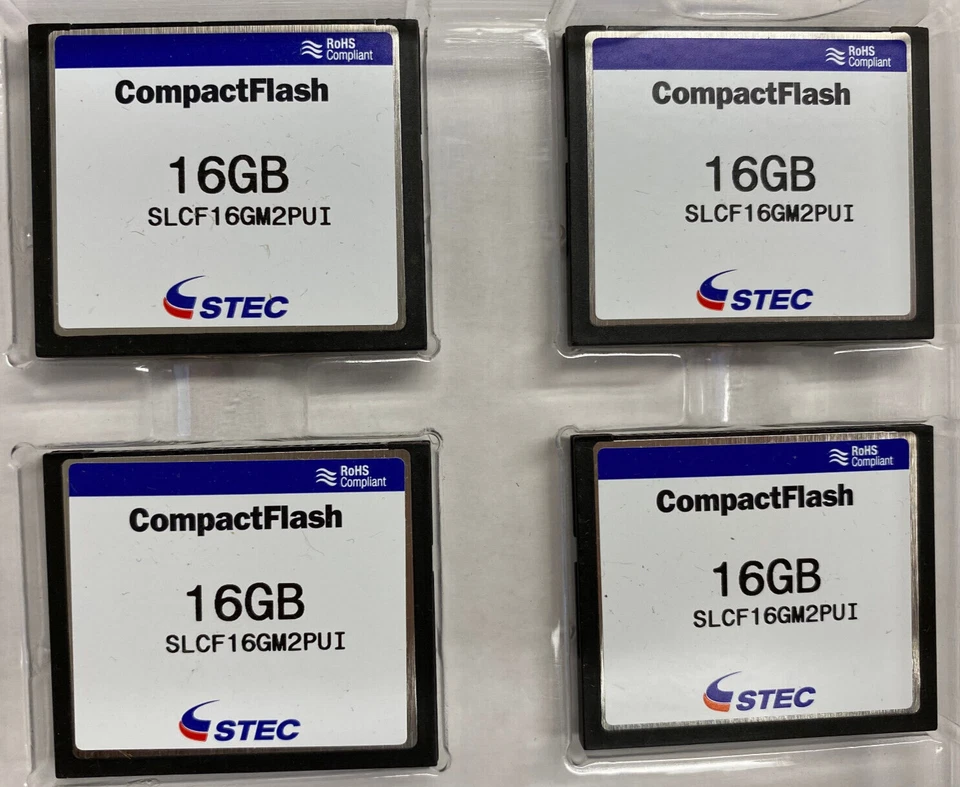 16GB SLCF16GM2UI STEC Industrial Grade Temp Compact Flash CF Card -40C to +85C - Image 2 of 2