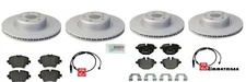 ★ Zimmermann BMW X3 X4 G01 Front & Rear Brake Kit Rotors Pads 34116860907 BOSCH