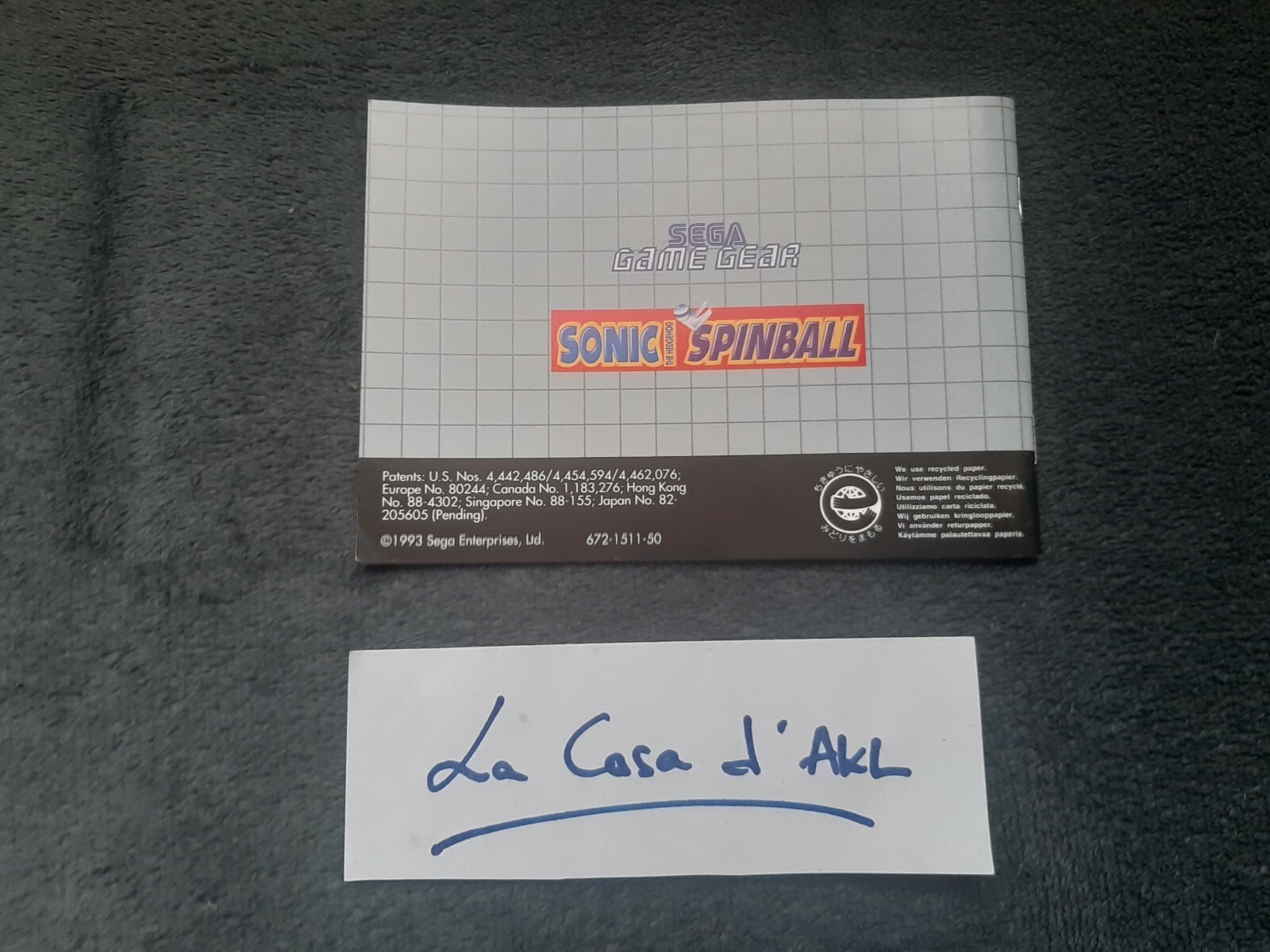 Sonic Spinball Megadrive - Jeux Vidéo | Rakuten