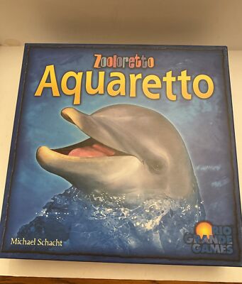 Zooloretto Aquaretto Board Game - Rio Grande Games - Complete in Excellent Cond