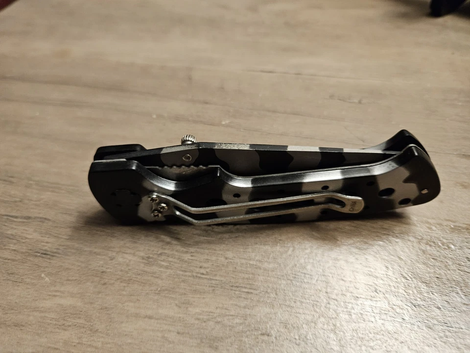 FROST BRAND SAFARI PRINT POCKET FOLDING KNIFE - LINERLOCK - Image 4 of 4