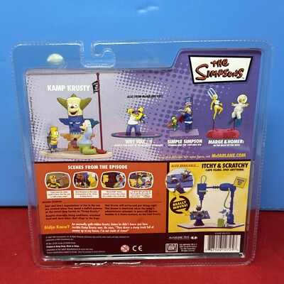 The Simpsons Kamp Krusty Figures Episode 8f24 McFarlane Toys for
