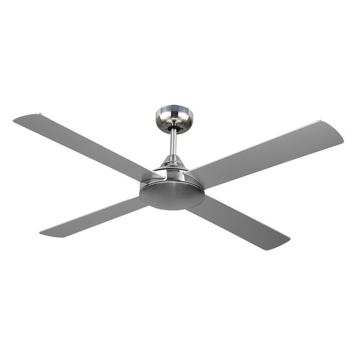 Revolve 48 inch 4 Blade Ceiling fan in Brushed Chrome or White - Picture 2 of 9
