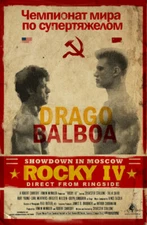Rocky IV Rocky Balboa VS Ivan Drago Fight Poster/Print Stallone Lundgren 🥊