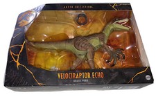 Jurassic World Velociraptor Echo Dinosaur Action Figure Park Movie Amber Collect