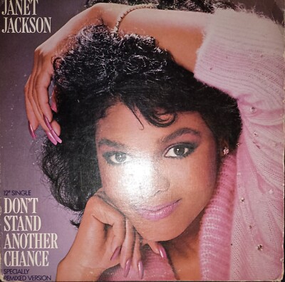 Janet Jackson - Don't Stand Another Chance, Very Good Condition
