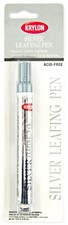 Krylon Silver Metallic Leafing Pen Paint Marker Chisel Tip Acid Free
