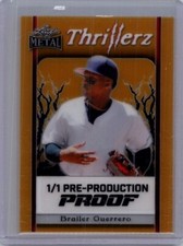 Brailer Guerrero 2024 Leaf Baseball 1/1 Pre Production Proof