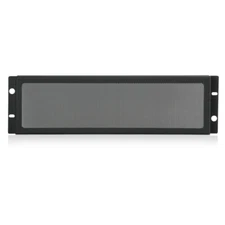 Atlas Sound SEC3 19 inch Rack Mount Security Panel 3RU Ebony Black