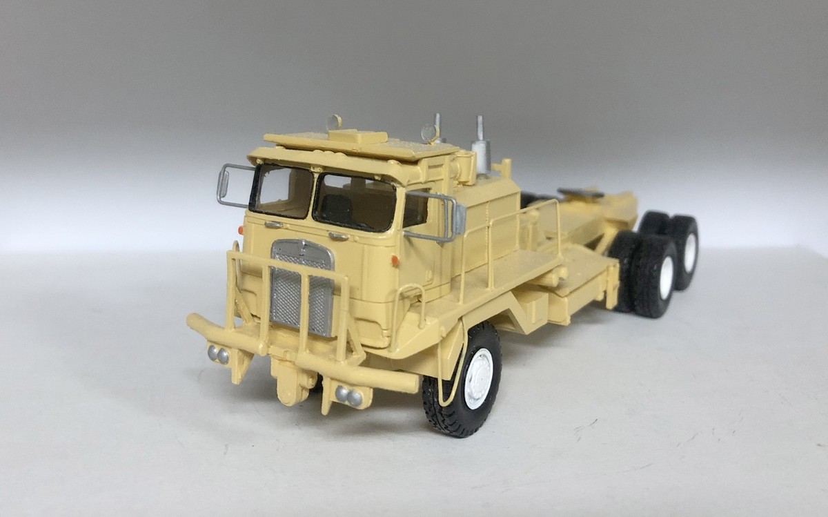 HO 1/87 Kenworth 993 COE Oilfield - Blue - Ready Made Resin Model Australia