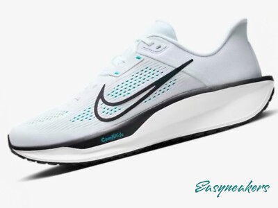 Nike Quest 6 White/Dusty/Black Men Sz 11 Road Running Training Shoes FD6033-105