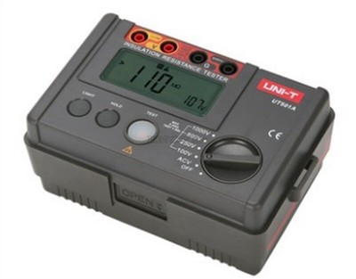 Voltmeter Megohmmeter Lcd Ground Tester Uni-T UT501A New Insulation Resistanc wz