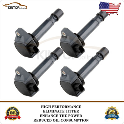 4 Ignition Coil Pack For Honda Civic 2006 2007 2008 2009 2010 2011 1.8L