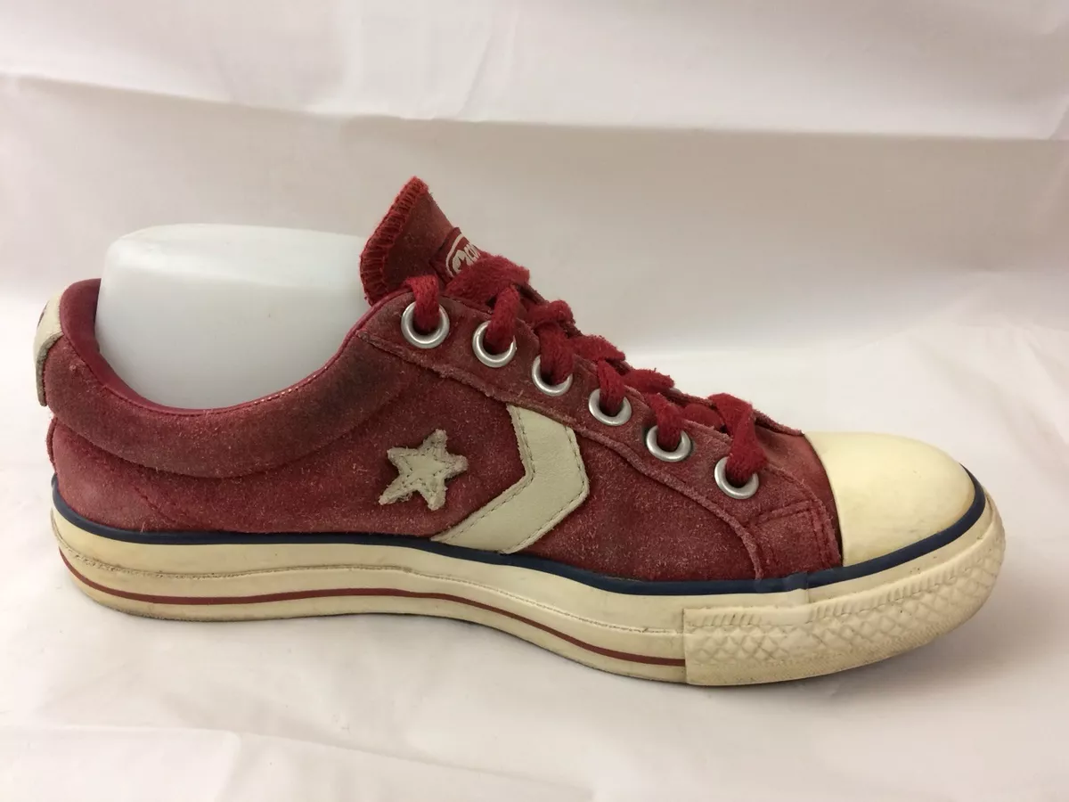 Converse clearance red suede
