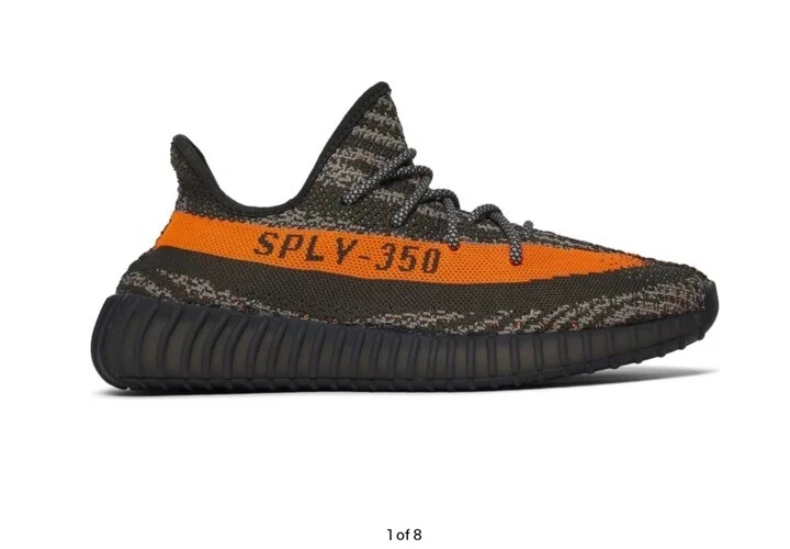Adidas Yeezy Boost 350 V2 Carbon Beluga taglia 4.5 US uomo nuove con etichette