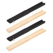 4 PCS Bamboo Folding Fan Ribs Making Kit Ancient Frame DIY Material
