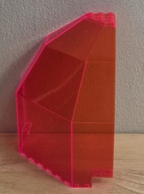 ( D 12 ) Lego 2409 Scheibe Trans neon orange 6983 Space Ice Planet