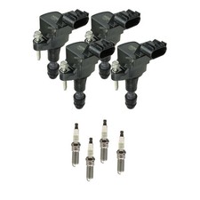 NGK 4 Ignition Coil 4 Platinum Spark Plugs Kit For Cobalt Equinox HHR L4