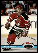 1991-92 Stadium Club Laurie Boschman New Jersey Devils #292