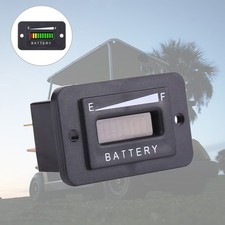 1* - Chariot de Golf Indicateur de Batterie Accessoires Batterie Compteur Jauge