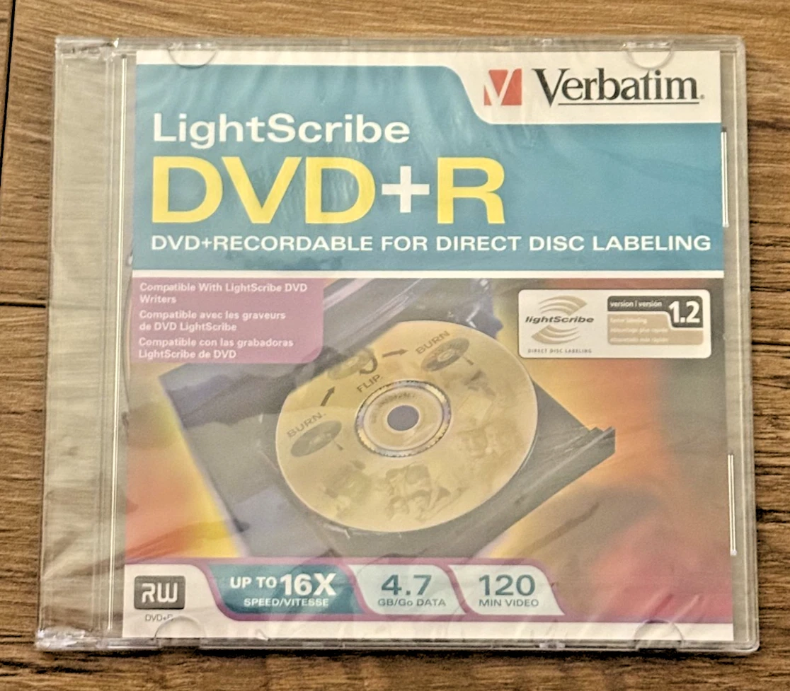 Verbatim LightScribe DVD+R