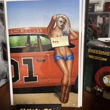 Hardlee Thinn Dukes of hazzard homage Trade and virgin variant. AP5s Brand new comic cover