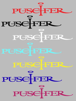 Puscifer logo decals | Waterproof vinyl decal | 4'' or 8'', 7 Colors