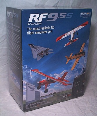 HORIZON REALFLIGHT RF 9.5S RC FLIGHT SIMULATOR W/ INTERLINK CONTROLLER - SEALED