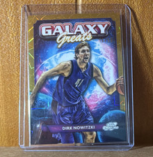 Topps Cosmic Chrome Galaxy Greats Dirk Nowitzki Gold Refractor GG-29 16/50