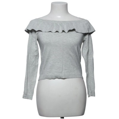 H&M, Strickpullover, Größe: S, Grau, Acryl/Polyamid/Viskose, Einfarbig #Eor