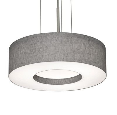 AFX MCP1932LAJUD-GY Montclair 20''W Suspension Pendant - Nickel